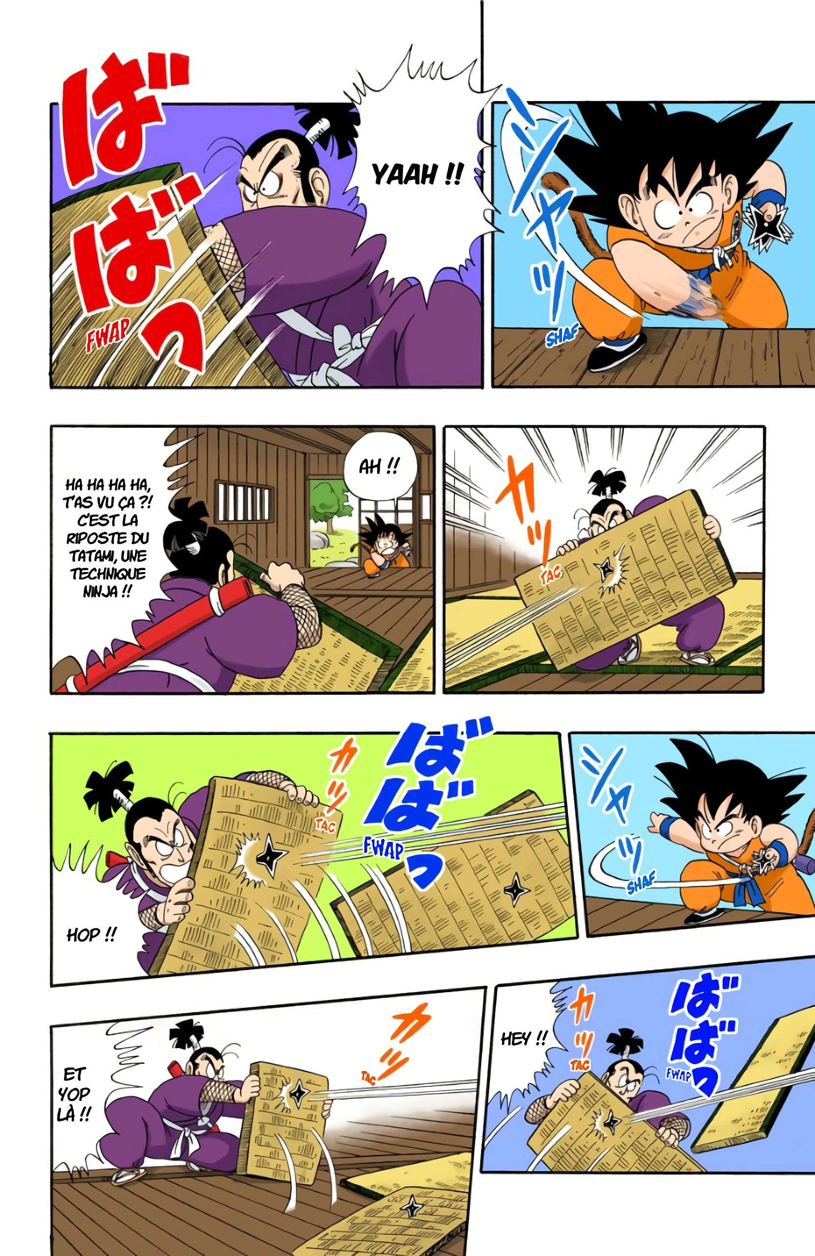 Chapitre 61 — Technique ninja ! Une riposte de quatre tatamis et demi !! — page 14