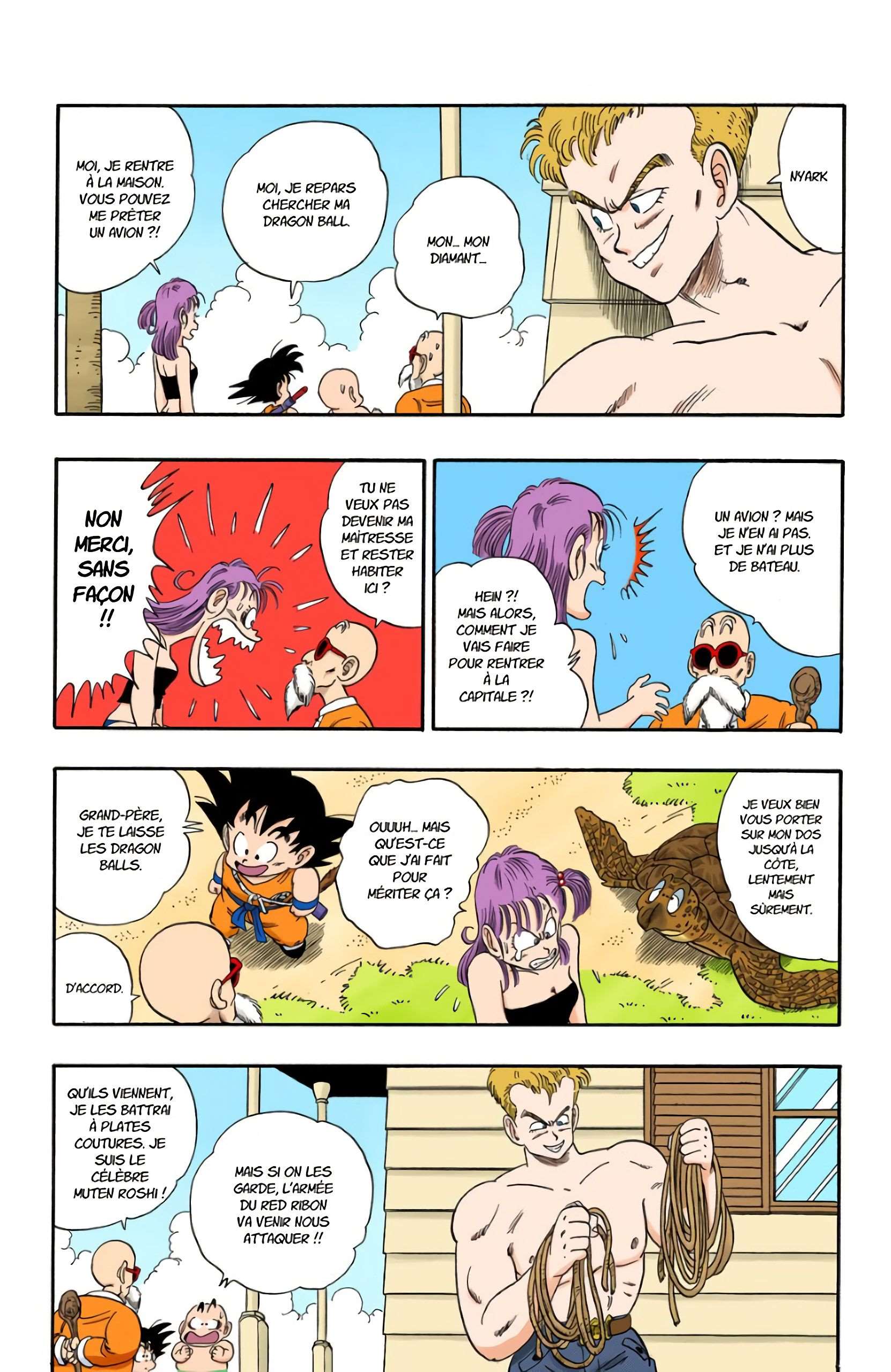 Chapitre 80 — Les trois Dragon Balls volées — page 7