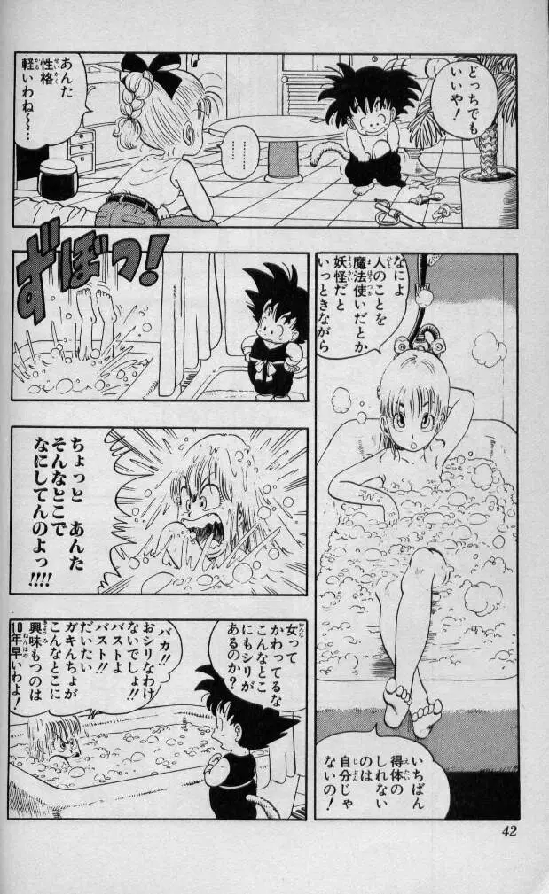 Chapitre 1 — Dragon Ball (Édition Japonaise) Vol. 1 — page 41