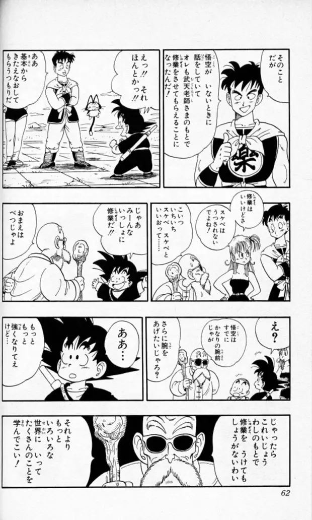 Chapitre 10 — Dragon Ball (Édition Japonaise) Vol. 10 — page 61