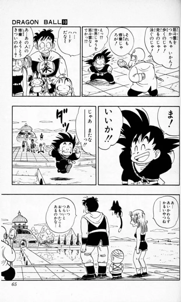 Chapitre 10 — Dragon Ball (Édition Japonaise) Vol. 10 — page 64