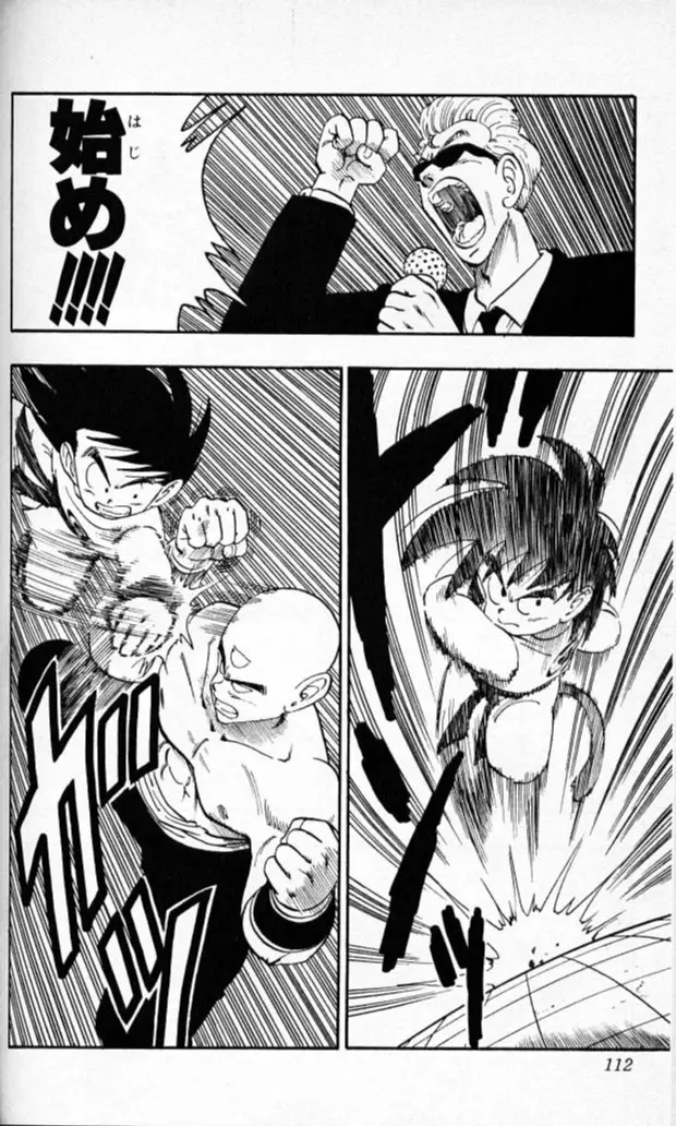 Chapitre 11 — Dragon Ball (Édition Japonaise) Vol. 11 — page 110