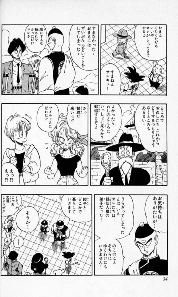 Chapitre 12 — Dragon Ball (Édition Japonaise) Vol. 12 — page 33