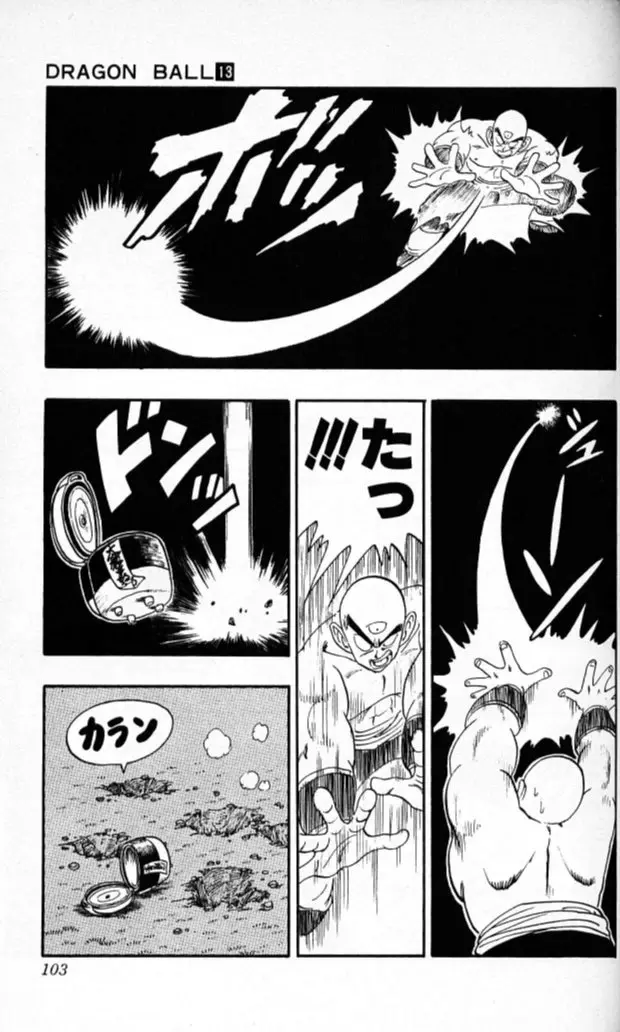 Chapitre 13 — Dragon Ball (Édition Japonaise) Vol. 13 — page 102