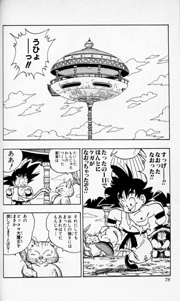 Chapitre 14 — Dragon Ball (Édition Japonaise) Vol. 14 — page 77
