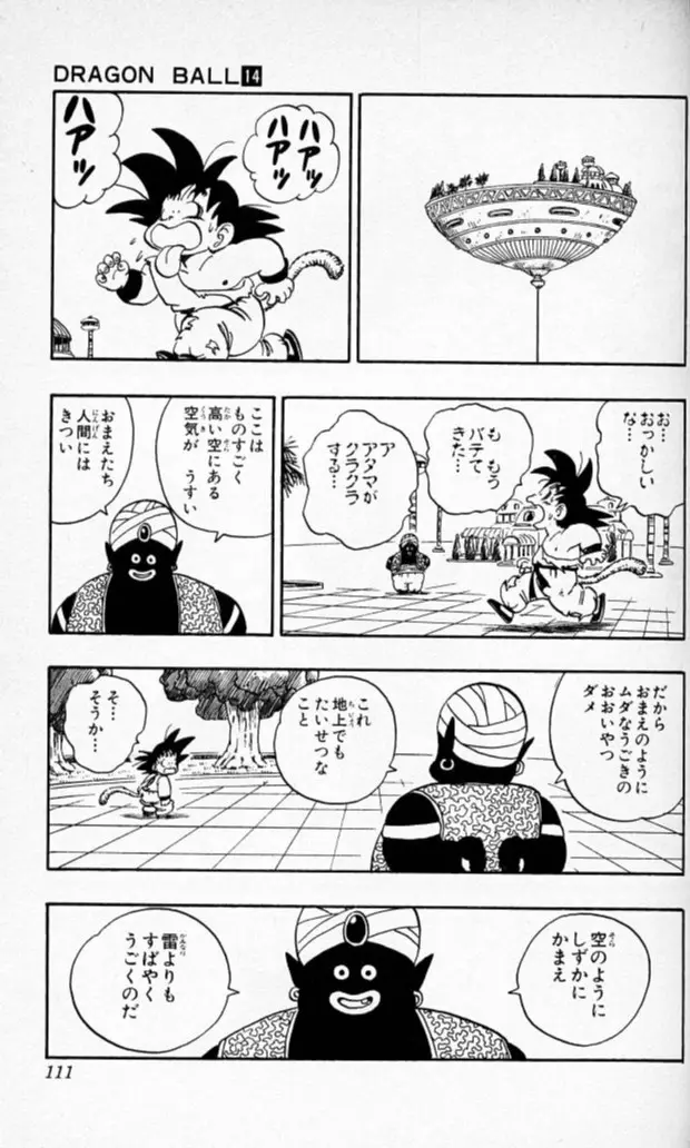 Chapitre 14 — Dragon Ball (Édition Japonaise) Vol. 14 — page 110