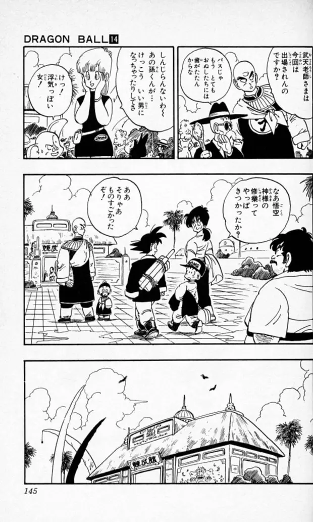 Chapitre 14 — Dragon Ball (Édition Japonaise) Vol. 14 — page 144