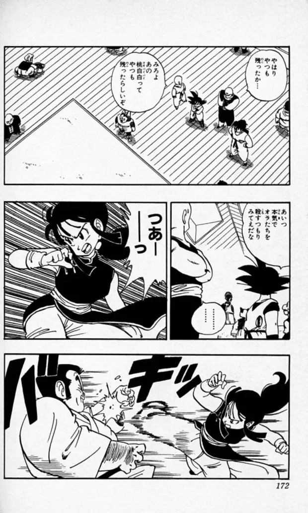 Chapitre 14 — Dragon Ball (Édition Japonaise) Vol. 14 — page 171