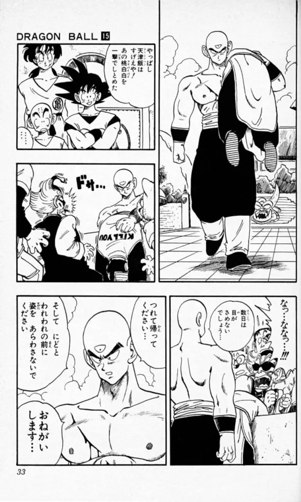 Chapitre 15 — Dragon Ball (Édition Japonaise) Vol. 15 — page 32