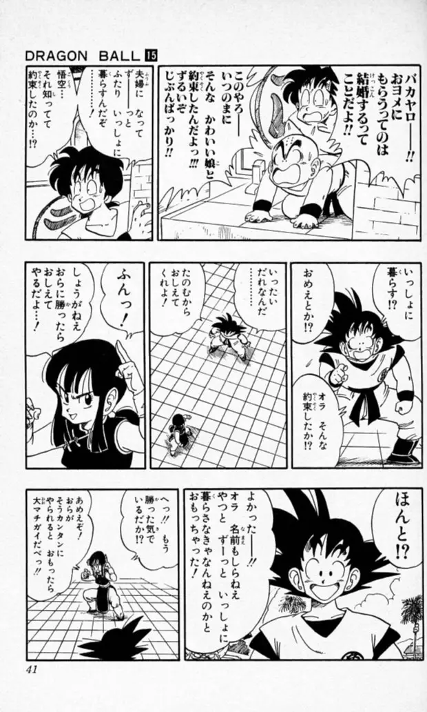 Chapitre 15 — Dragon Ball (Édition Japonaise) Vol. 15 — page 40