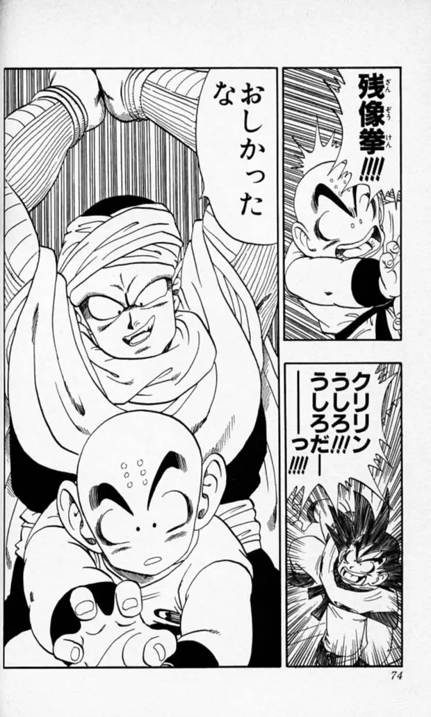 Chapitre 15 — Dragon Ball (Édition Japonaise) Vol. 15 — page 73
