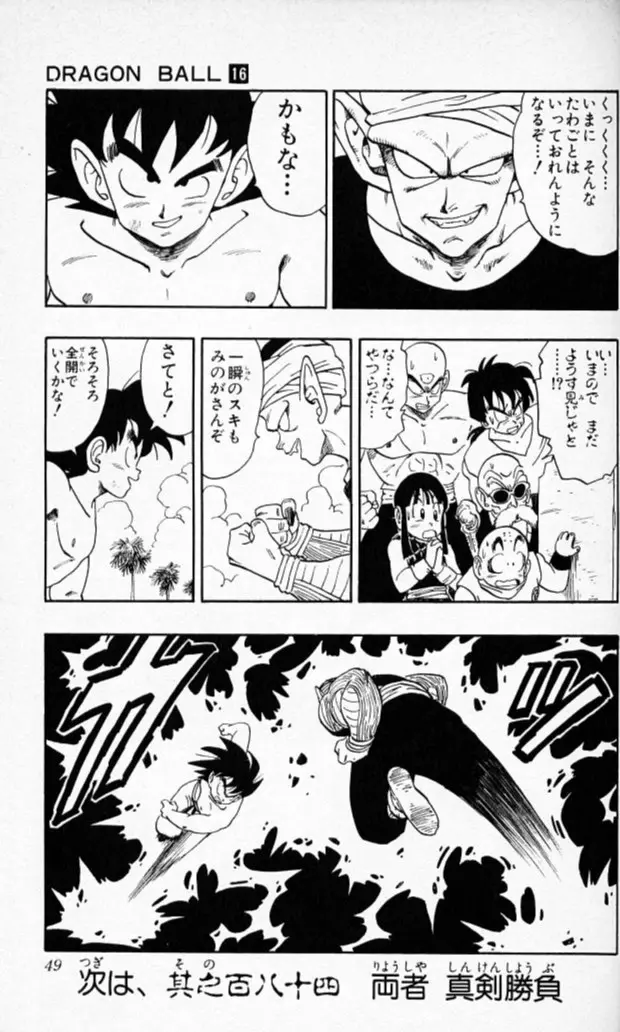 Chapitre 16 — Dragon Ball (Édition Japonaise) Vol. 16 — page 48