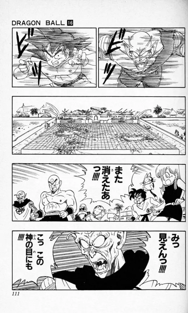 Chapitre 16 — Dragon Ball (Édition Japonaise) Vol. 16 — page 110
