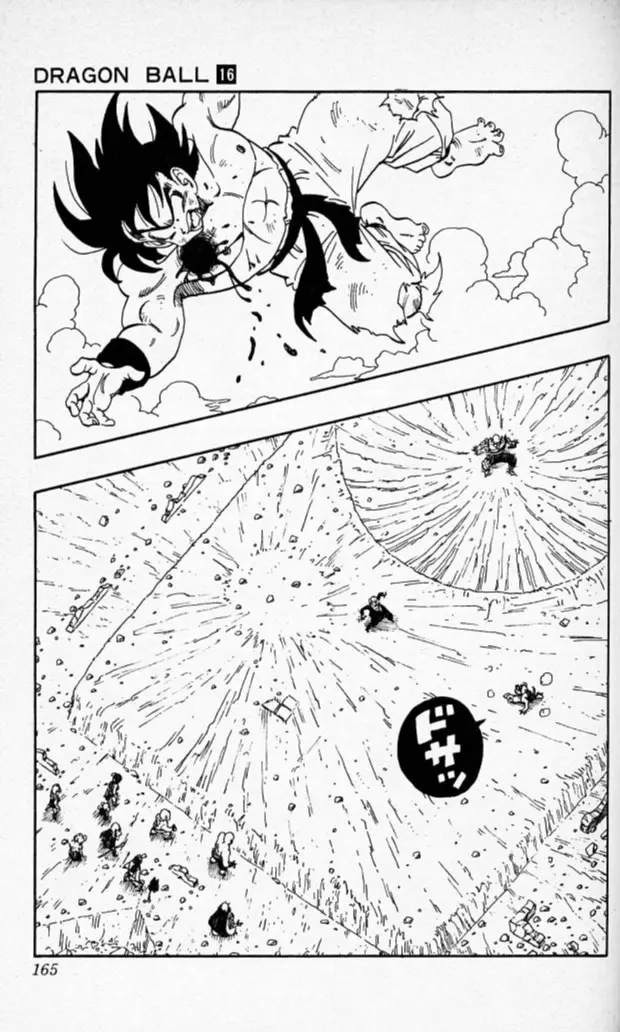 Chapitre 16 — Dragon Ball (Édition Japonaise) Vol. 16 — page 164