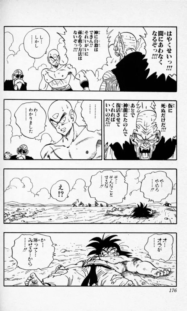 Chapitre 16 — Dragon Ball (Édition Japonaise) Vol. 16 — page 175
