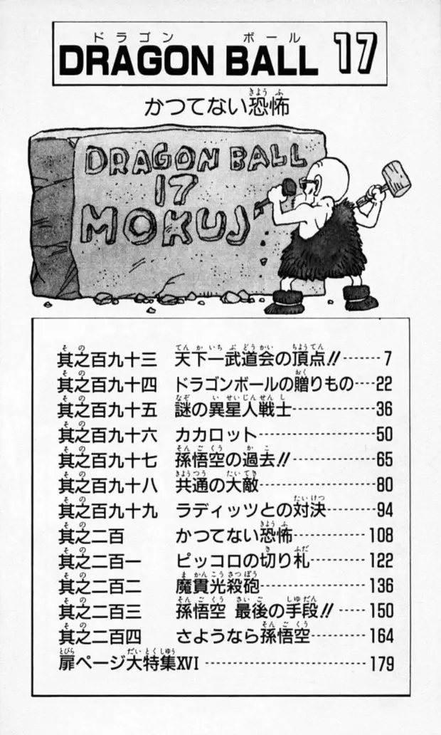 Chapitre 17 — Dragon Ball (Édition Japonaise) Vol. 17 — page 5
