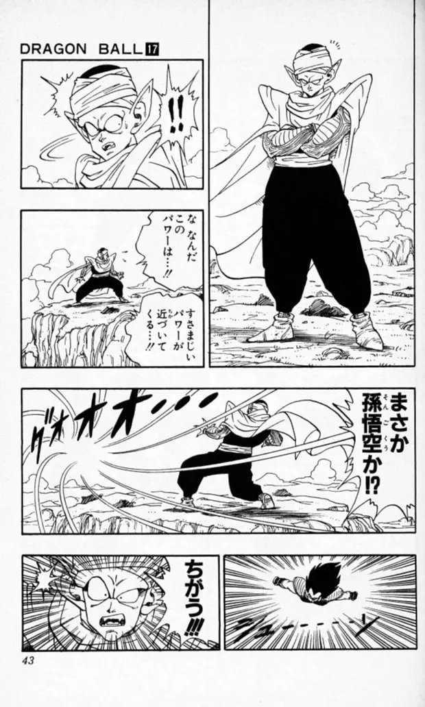Chapitre 17 — Dragon Ball (Édition Japonaise) Vol. 17 — page 42