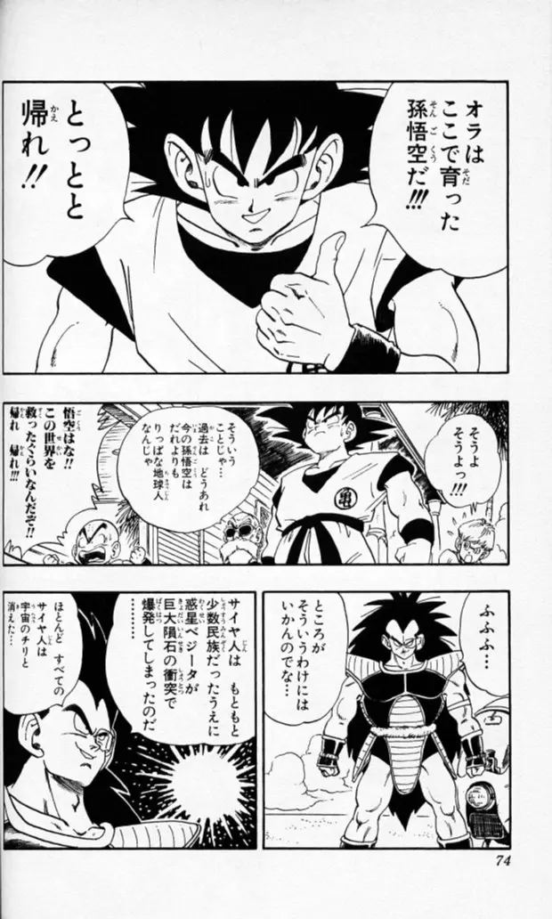 Chapitre 17 — Dragon Ball (Édition Japonaise) Vol. 17 — page 73