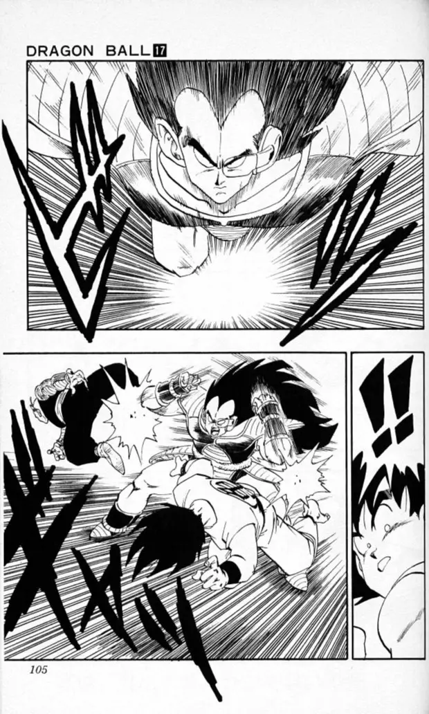 Chapitre 17 — Dragon Ball (Édition Japonaise) Vol. 17 — page 104