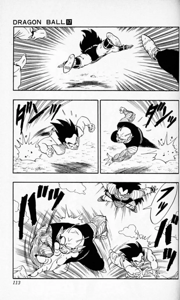 Chapitre 17 — Dragon Ball (Édition Japonaise) Vol. 17 — page 112