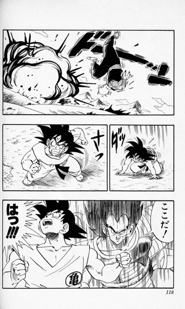 Chapitre 17 — Dragon Ball (Édition Japonaise) Vol. 17 — page 117