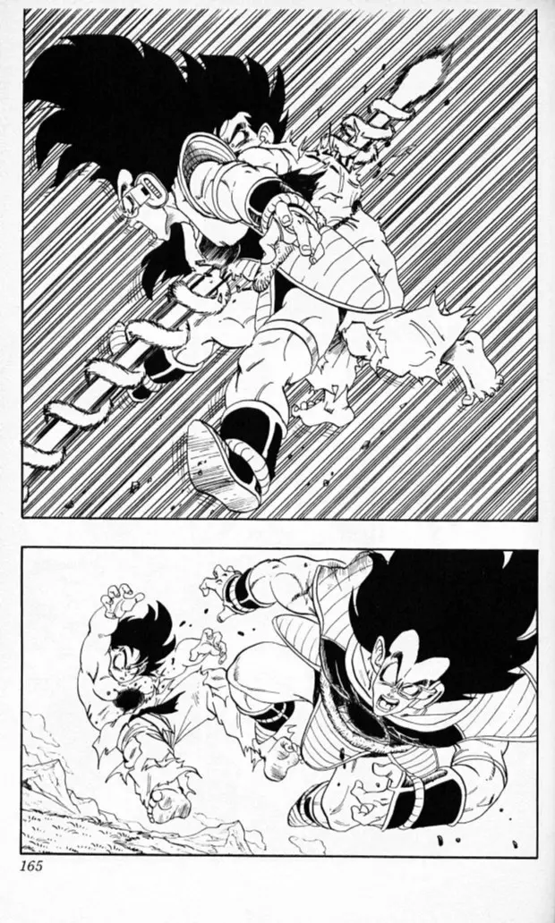 Chapitre 17 — Dragon Ball (Édition Japonaise) Vol. 17 — page 164