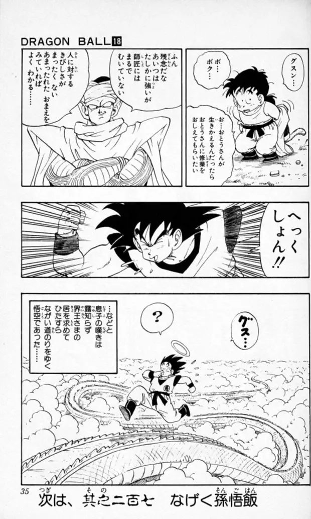 Chapitre 18 — Dragon Ball (Édition Japonaise) Vol. 18 — page 34