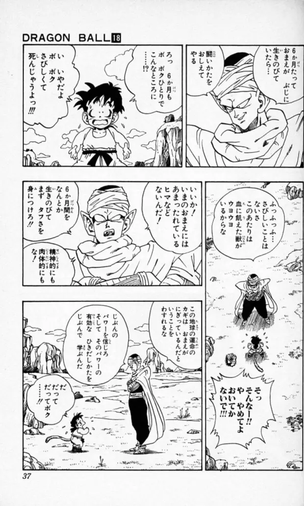 Chapitre 18 — Dragon Ball (Édition Japonaise) Vol. 18 — page 36