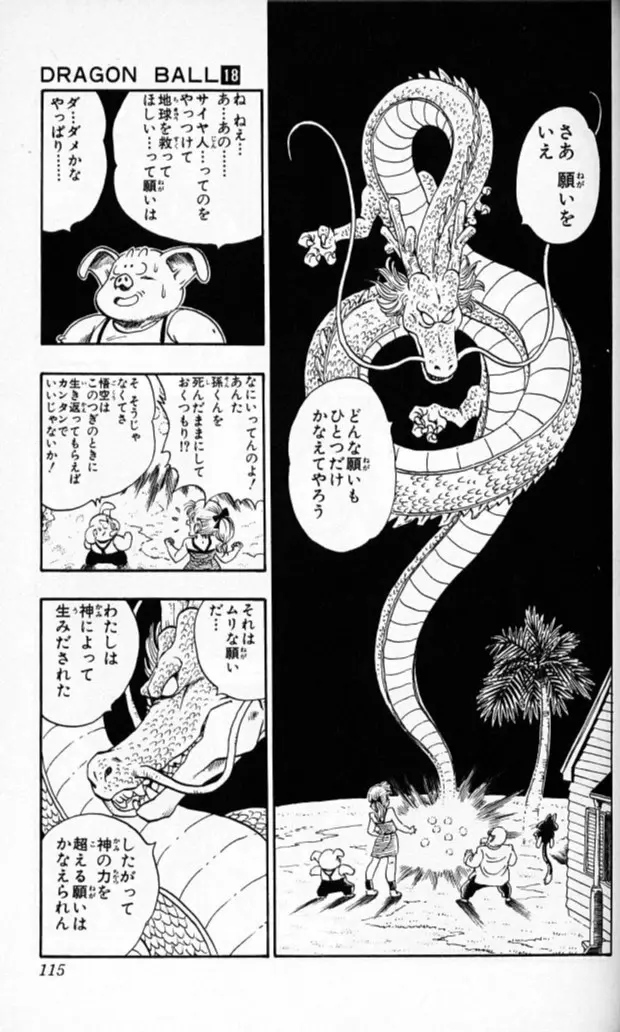Chapitre 18 — Dragon Ball (Édition Japonaise) Vol. 18 — page 114