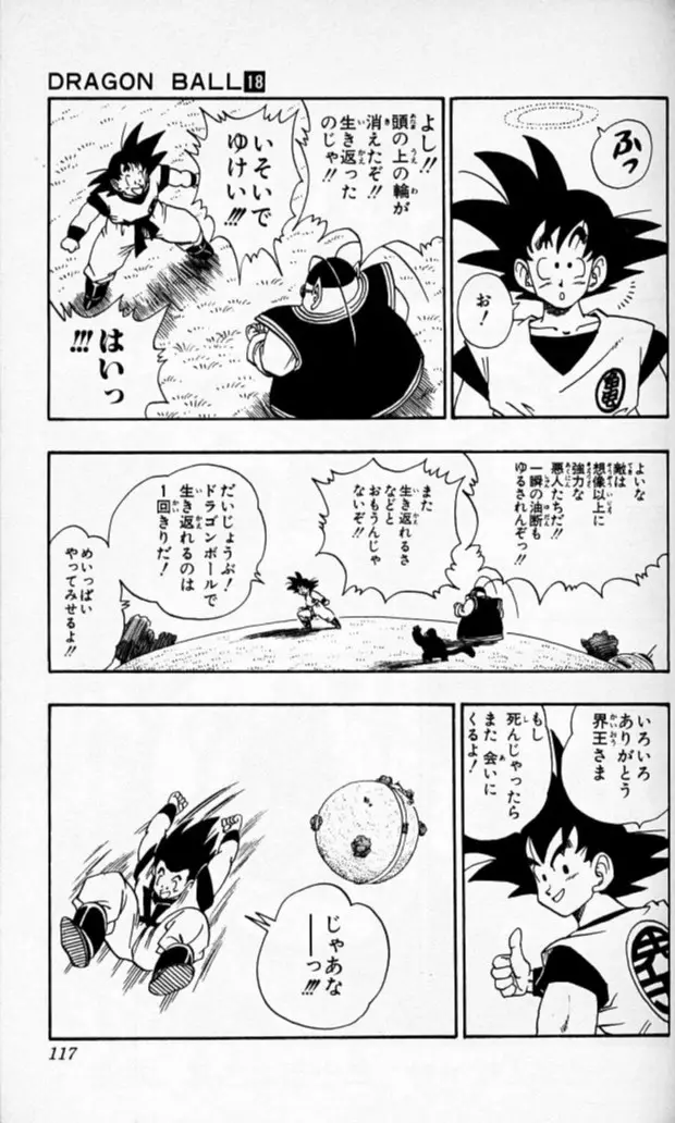 Chapitre 18 — Dragon Ball (Édition Japonaise) Vol. 18 — page 116
