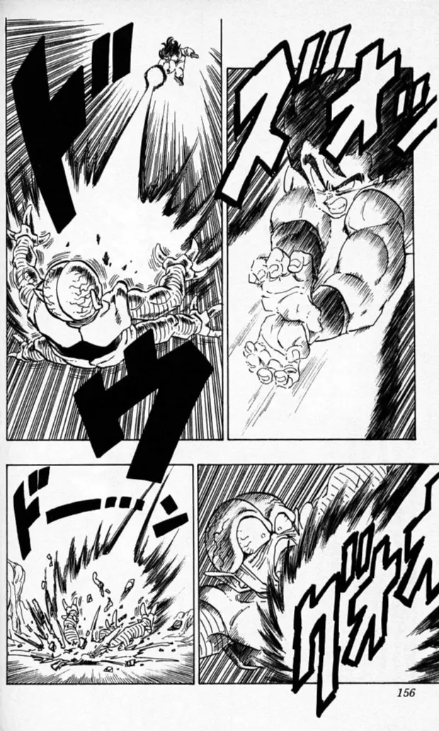 Chapitre 18 — Dragon Ball (Édition Japonaise) Vol. 18 — page 155