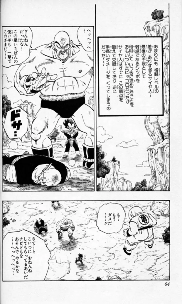 Chapitre 19 — Dragon Ball (Édition Japonaise) Vol. 19 — page 63