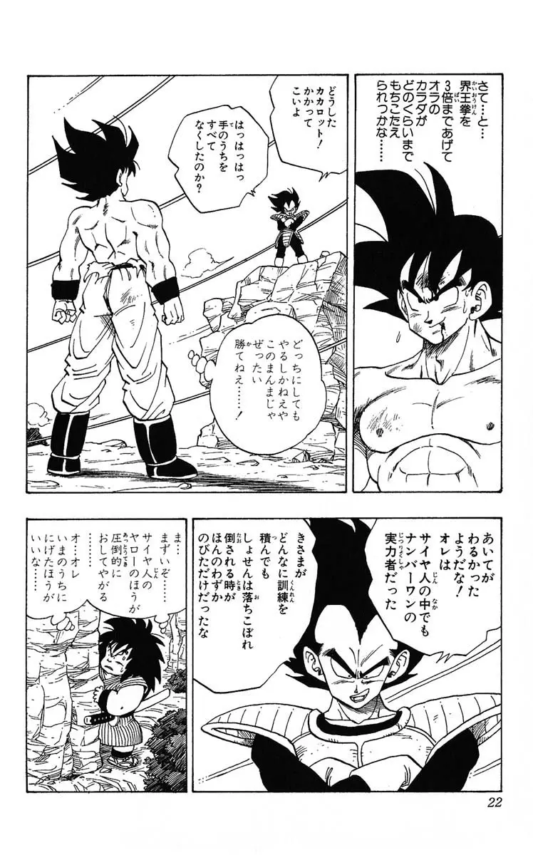 Chapitre 20 — Dragon Ball (Édition Japonaise) Vol. 20 — page 22