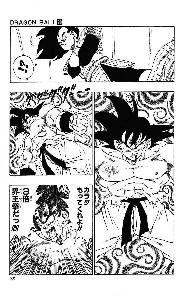 Chapitre 20 — Dragon Ball (Édition Japonaise) Vol. 20 — page 23