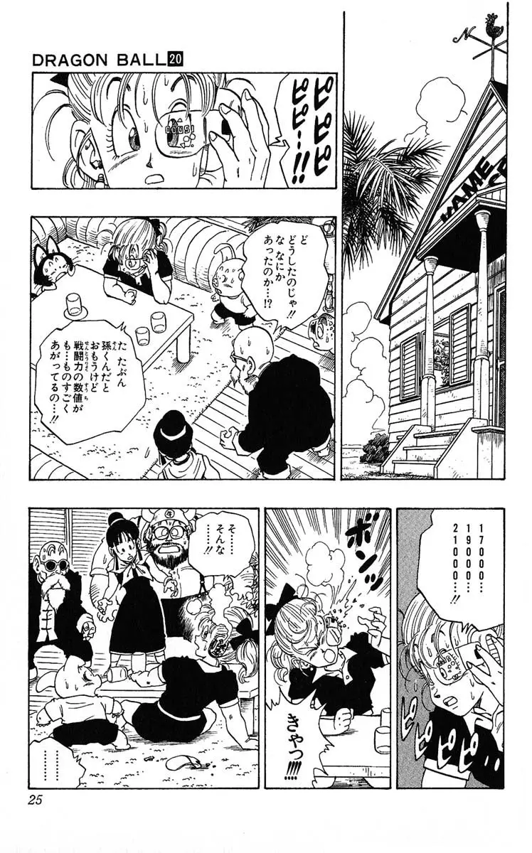 Chapitre 20 — Dragon Ball (Édition Japonaise) Vol. 20 — page 25