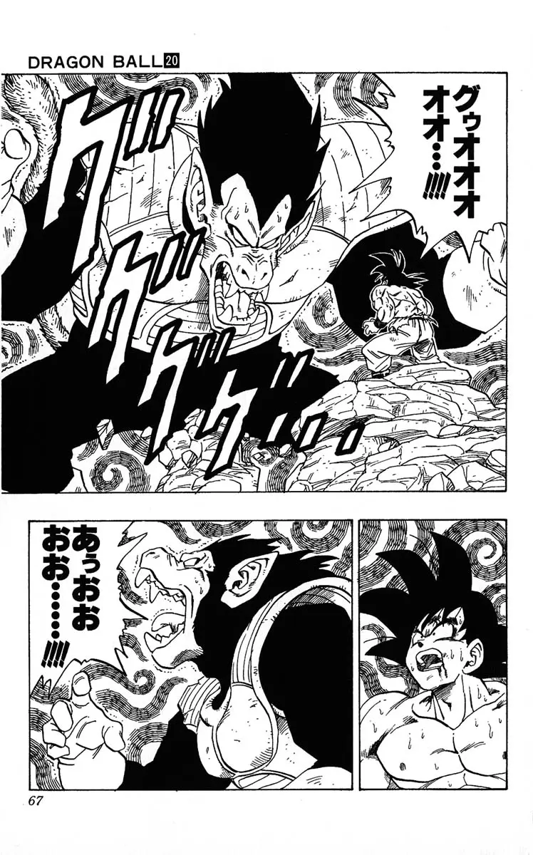 Chapitre 20 — Dragon Ball (Édition Japonaise) Vol. 20 — page 67