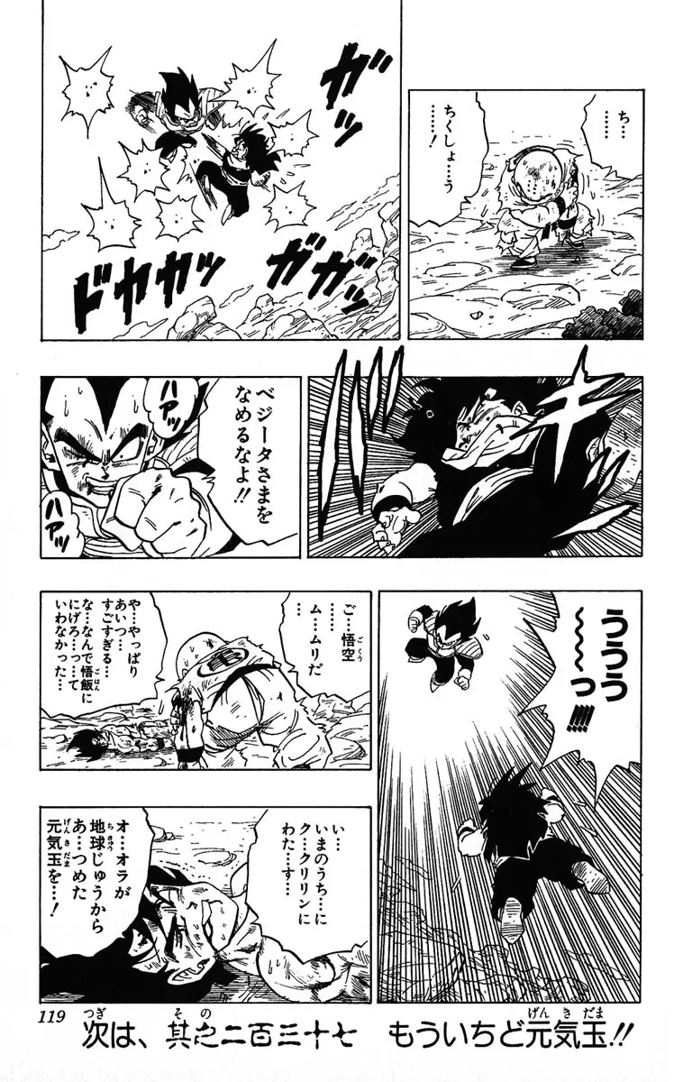 Chapitre 20 — Dragon Ball (Édition Japonaise) Vol. 20 — page 119