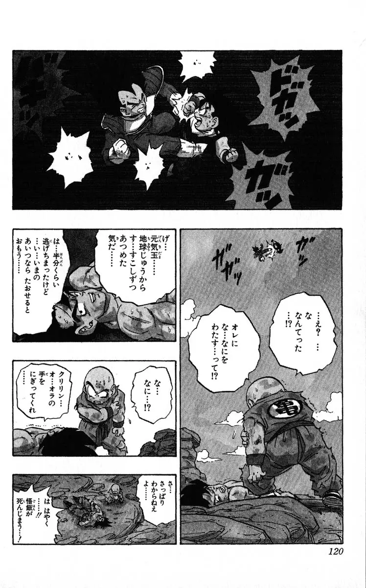 Chapitre 20 — Dragon Ball (Édition Japonaise) Vol. 20 — page 120
