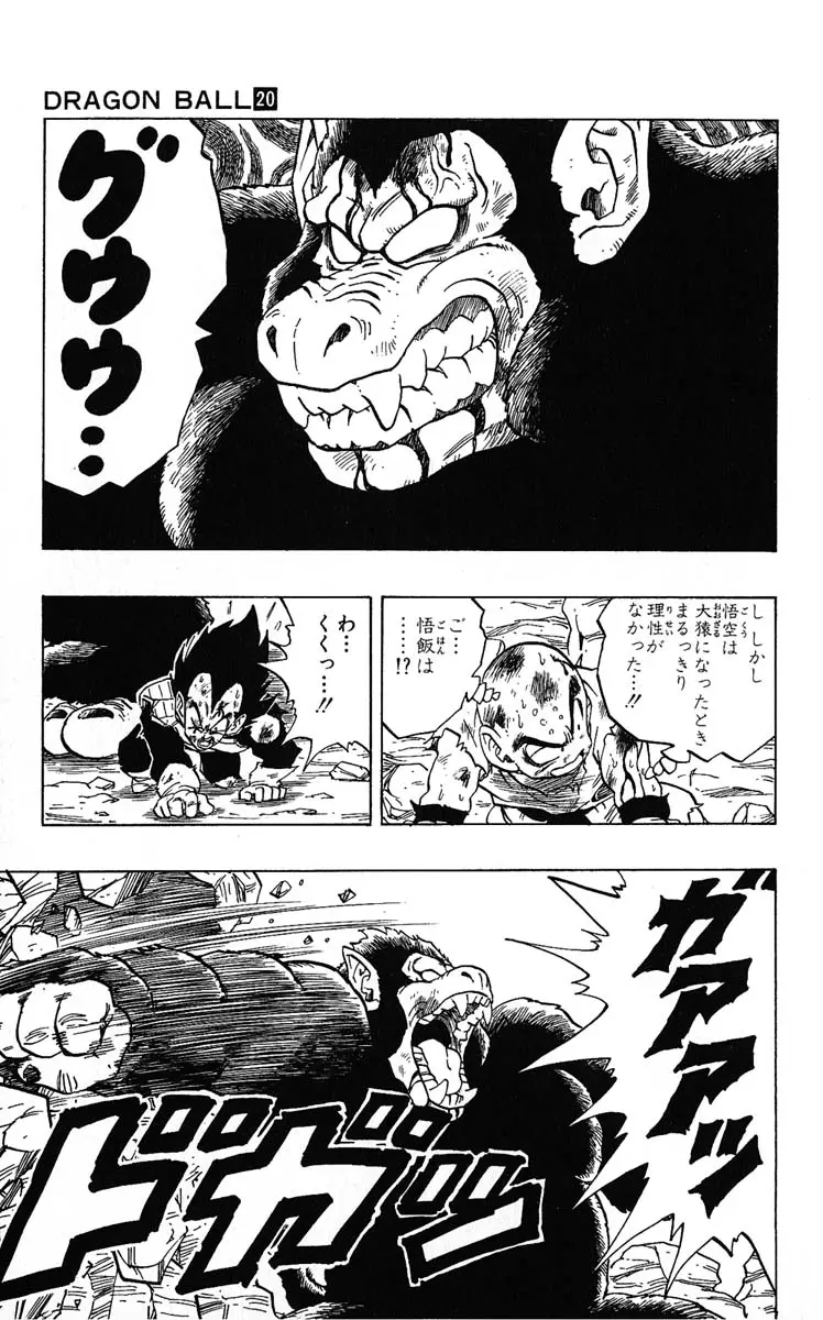 Chapitre 20 — Dragon Ball (Édition Japonaise) Vol. 20 — page 165