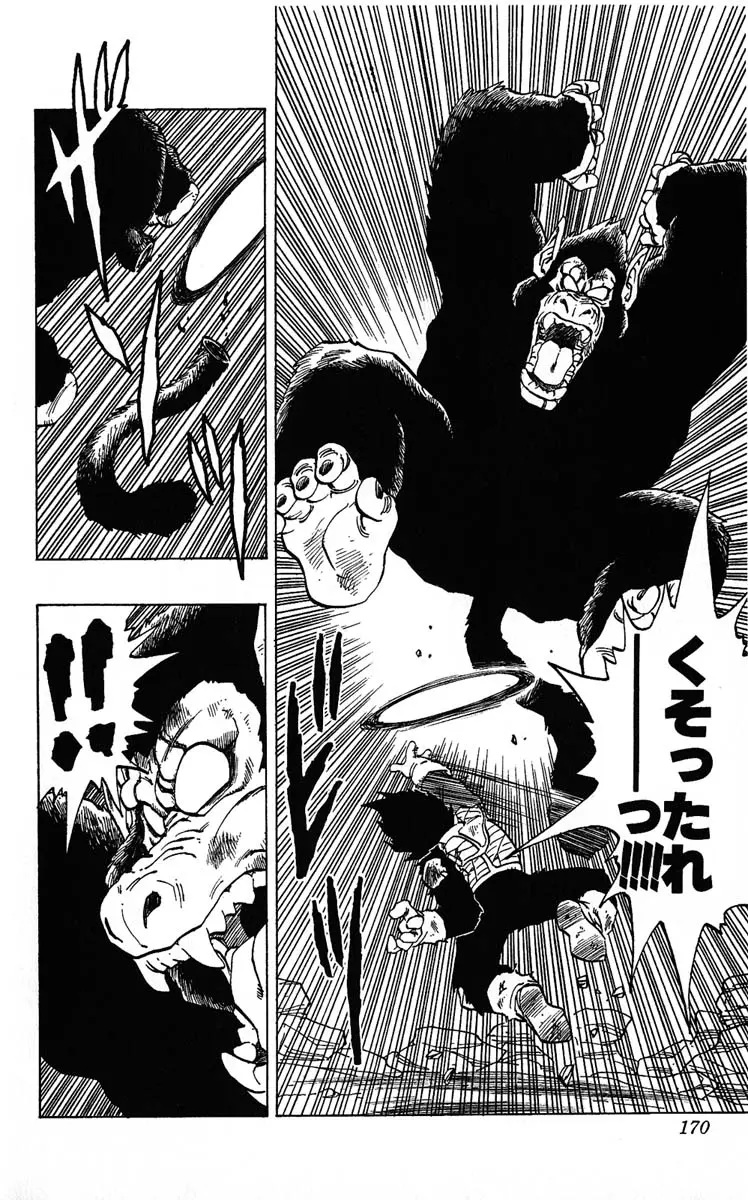 Chapitre 20 — Dragon Ball (Édition Japonaise) Vol. 20 — page 170