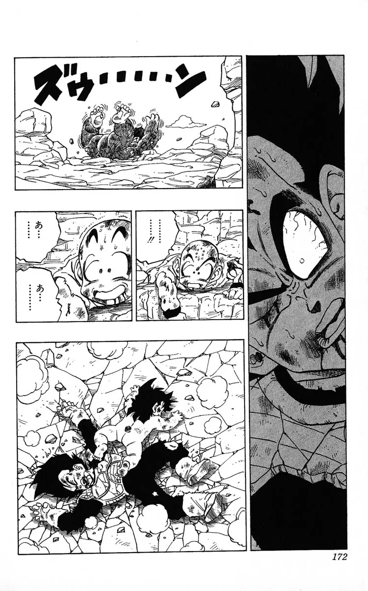 Chapitre 20 — Dragon Ball (Édition Japonaise) Vol. 20 — page 172