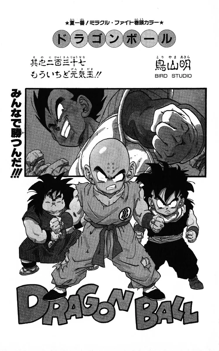 Chapitre 20 — Dragon Ball (Édition Japonaise) Vol. 20 — page 182