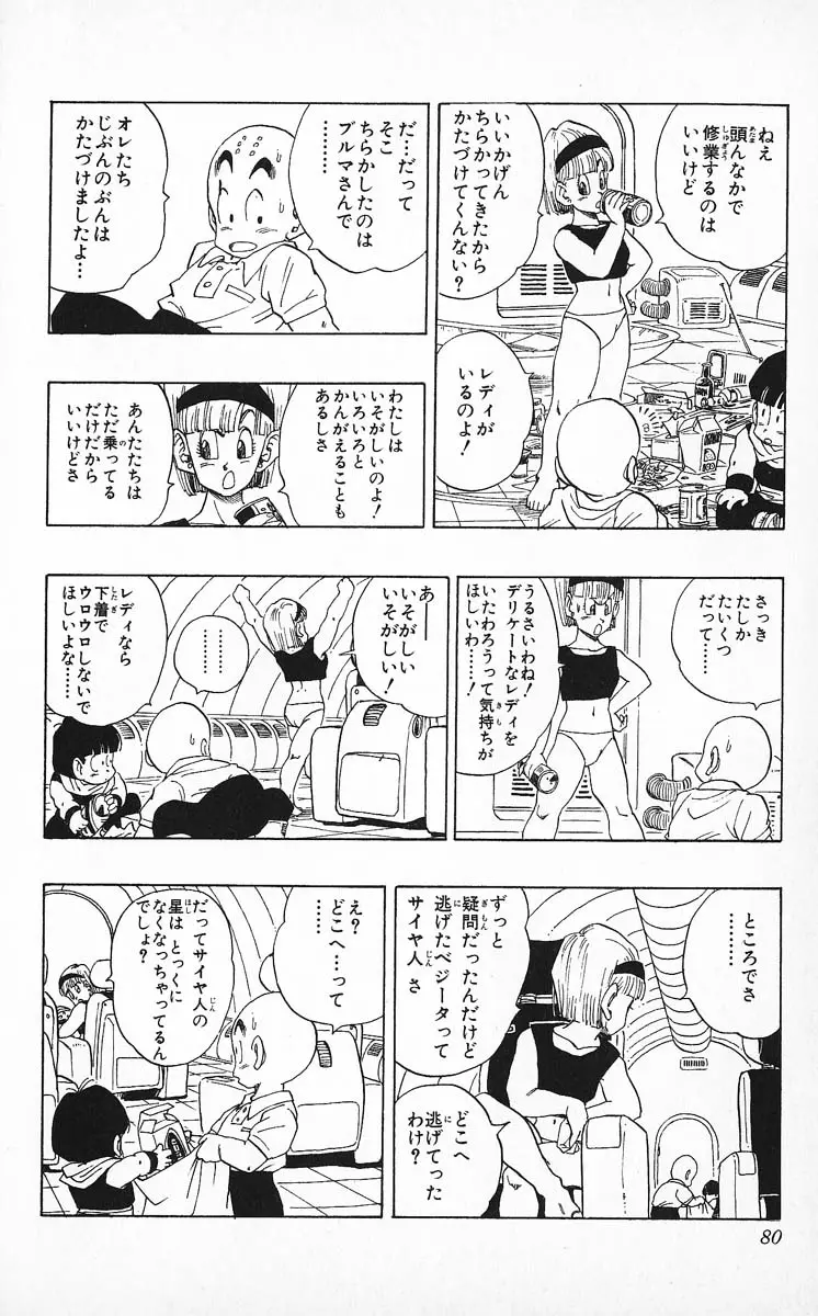 Chapitre 21 — Dragon Ball (Édition Japonaise) Vol. 21 — page 80