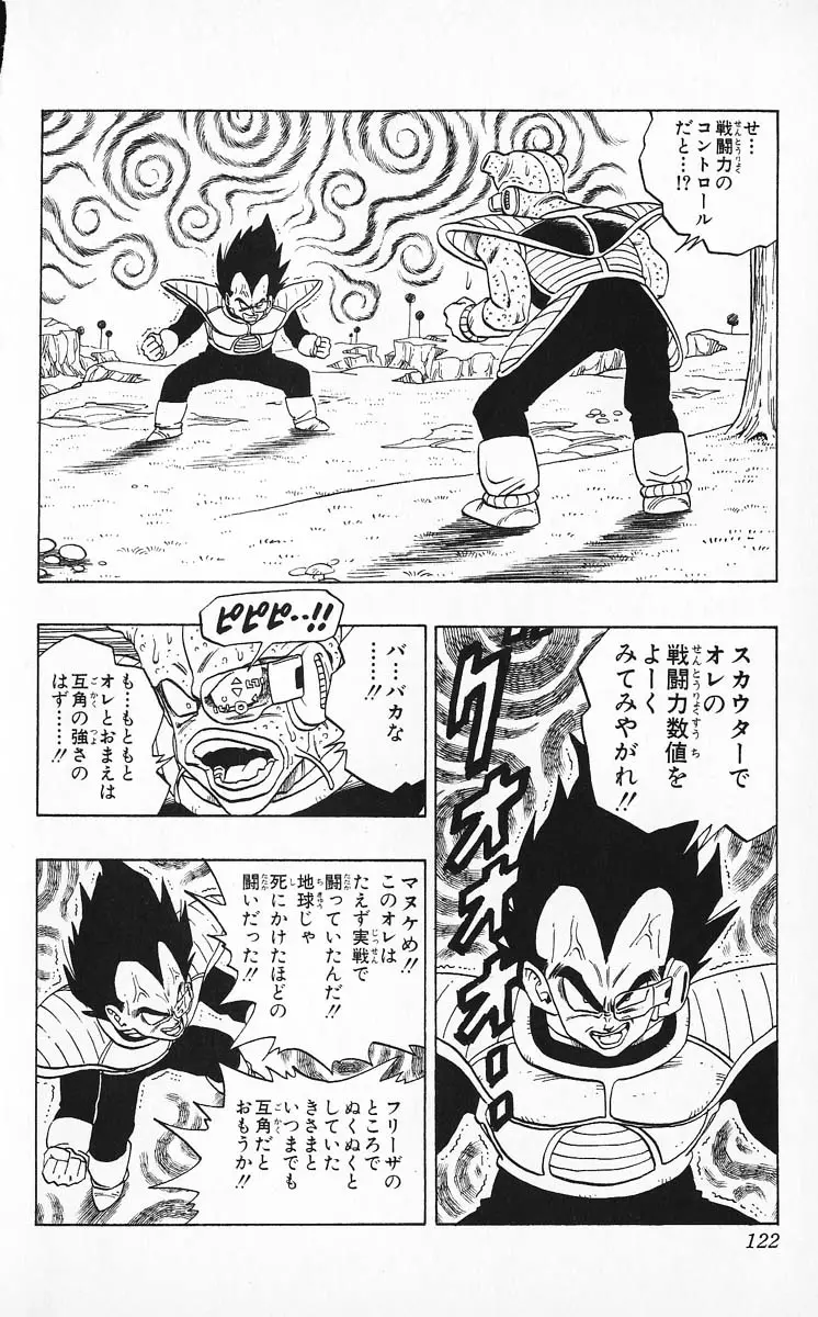 Chapitre 21 — Dragon Ball (Édition Japonaise) Vol. 21 — page 122