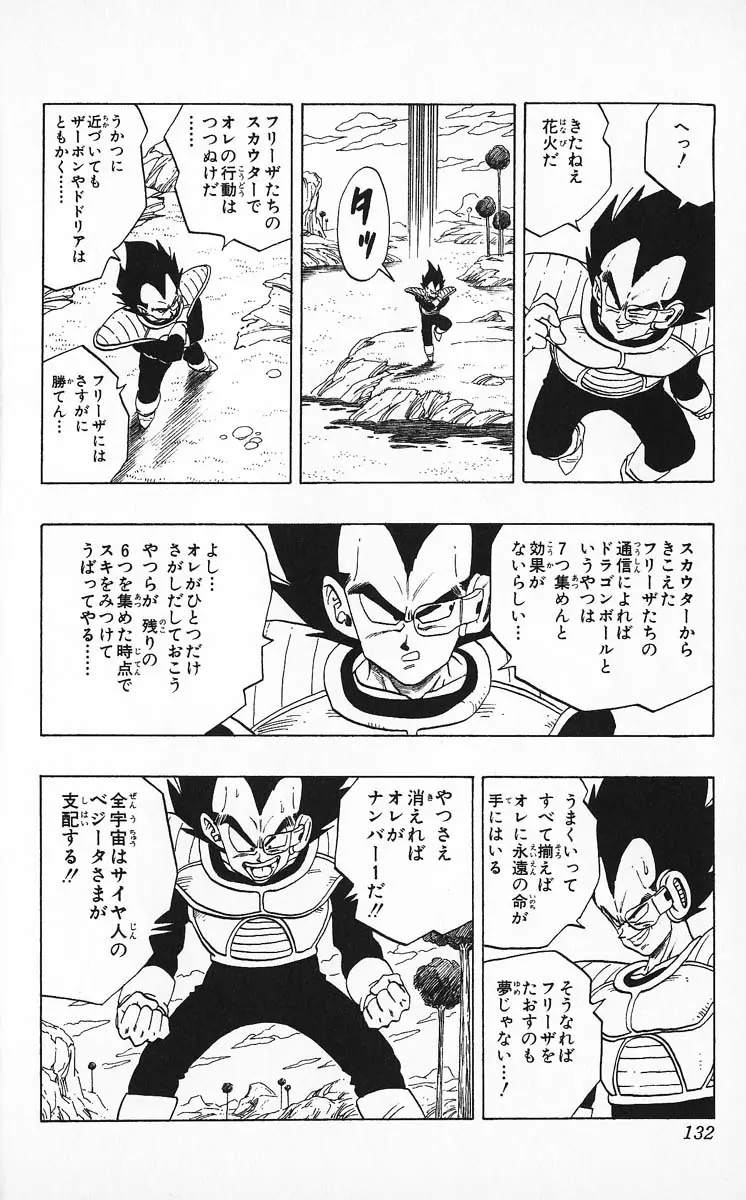 Chapitre 21 — Dragon Ball (Édition Japonaise) Vol. 21 — page 132