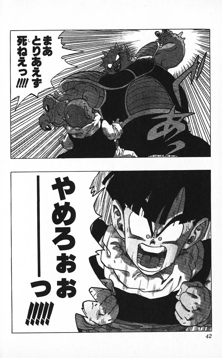 Chapitre 22 — Dragon Ball (Édition Japonaise) Vol. 22 — page 42