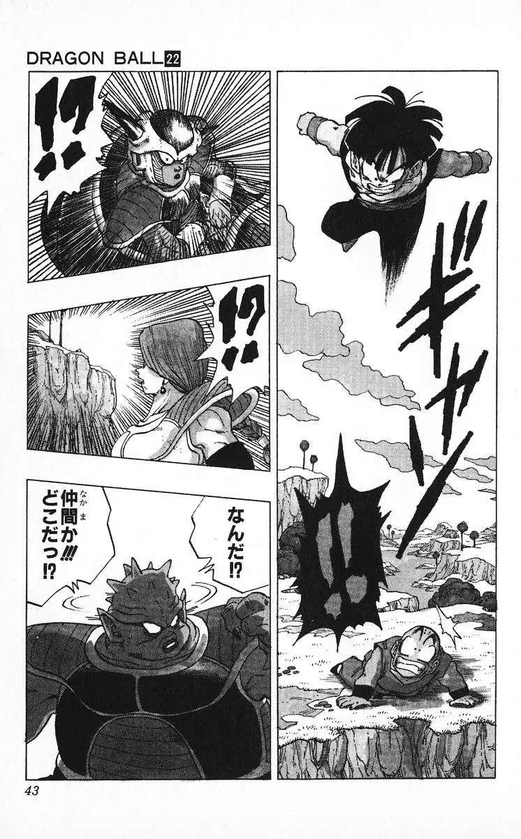Chapitre 22 — Dragon Ball (Édition Japonaise) Vol. 22 — page 43