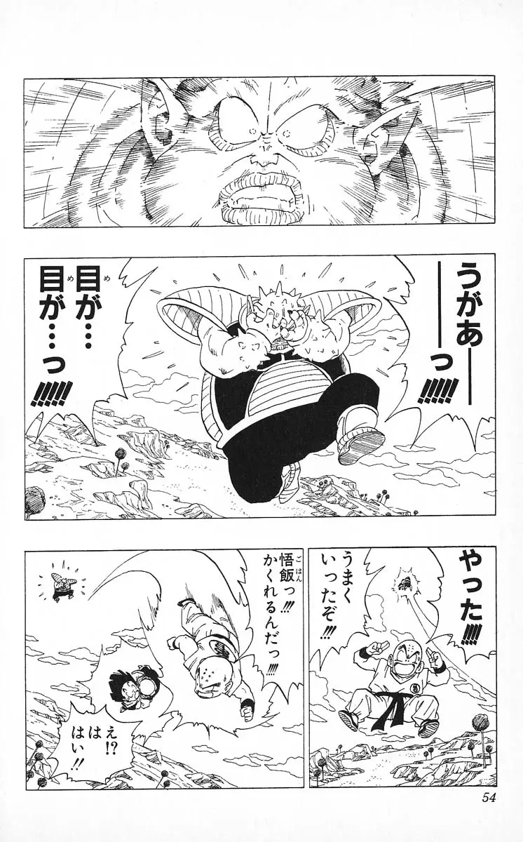 Chapitre 22 — Dragon Ball (Édition Japonaise) Vol. 22 — page 54