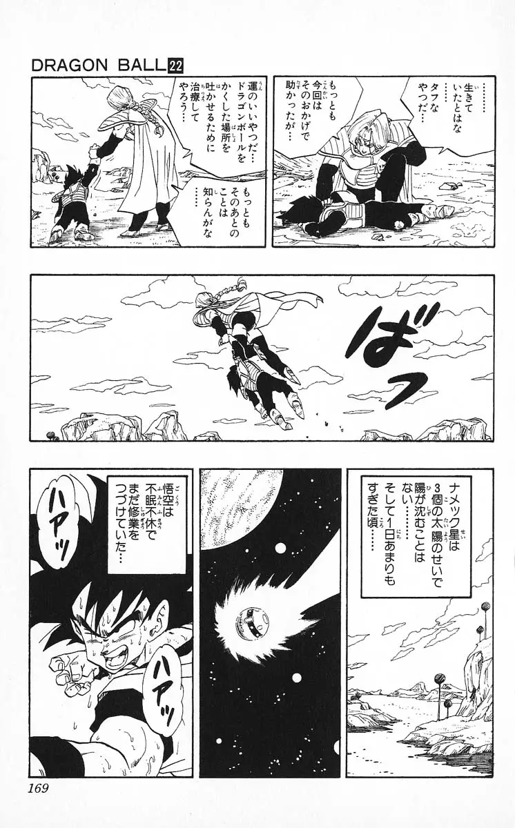 Chapitre 22 — Dragon Ball (Édition Japonaise) Vol. 22 — page 169