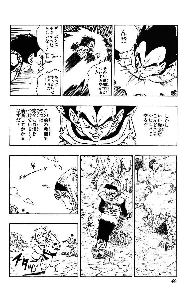 Chapitre 23 — Dragon Ball (Édition Japonaise) Vol. 23 — page 40